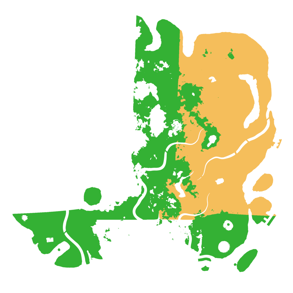 Biome Rust Map: Procedural Map, Size: 4500, Seed: 359840088