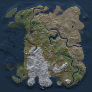 Thumbnail Rust Map: Procedural Map, Size: 4250, Seed: 1978646641, 17 Monuments