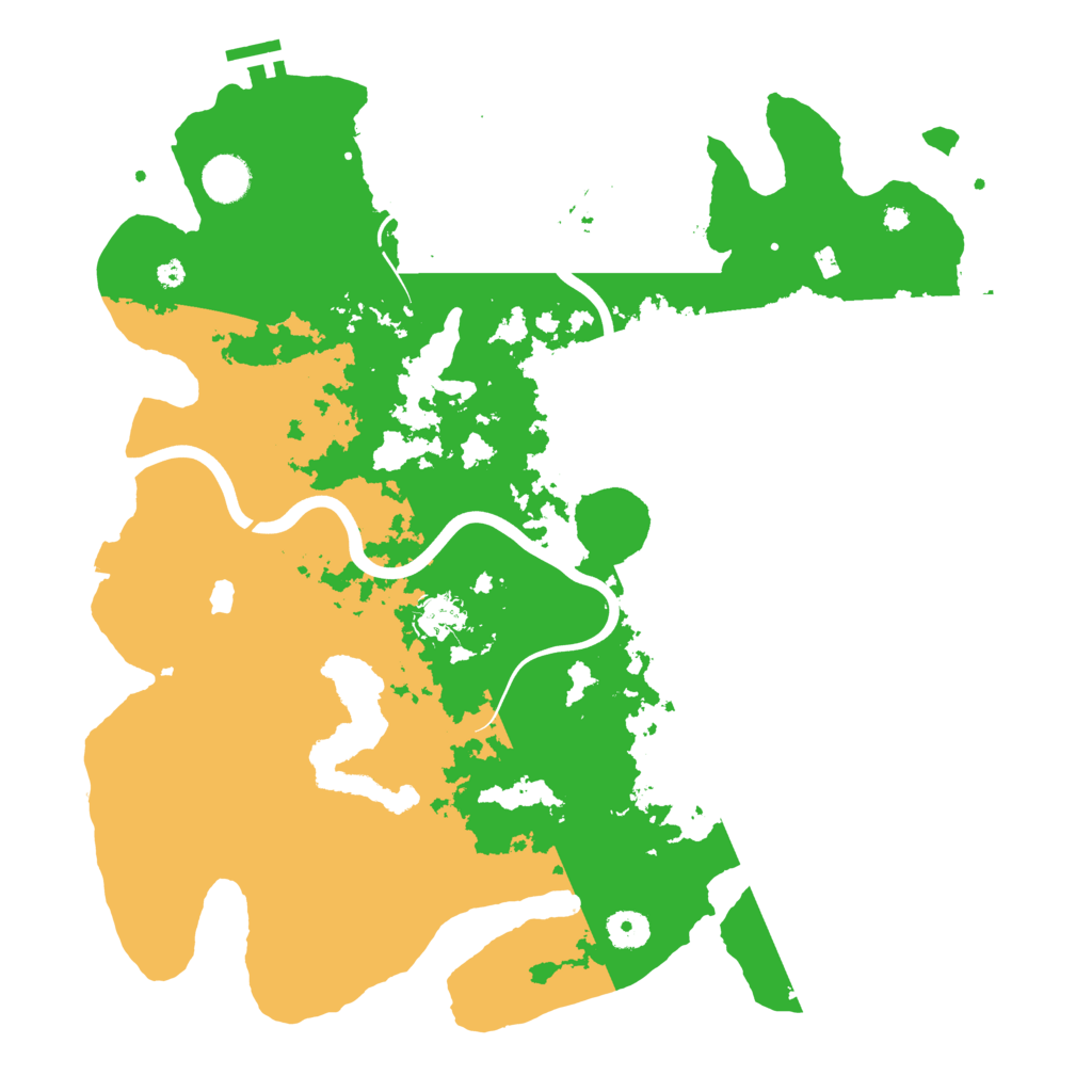 Biome Rust Map: Procedural Map, Size: 4000, Seed: 415638996