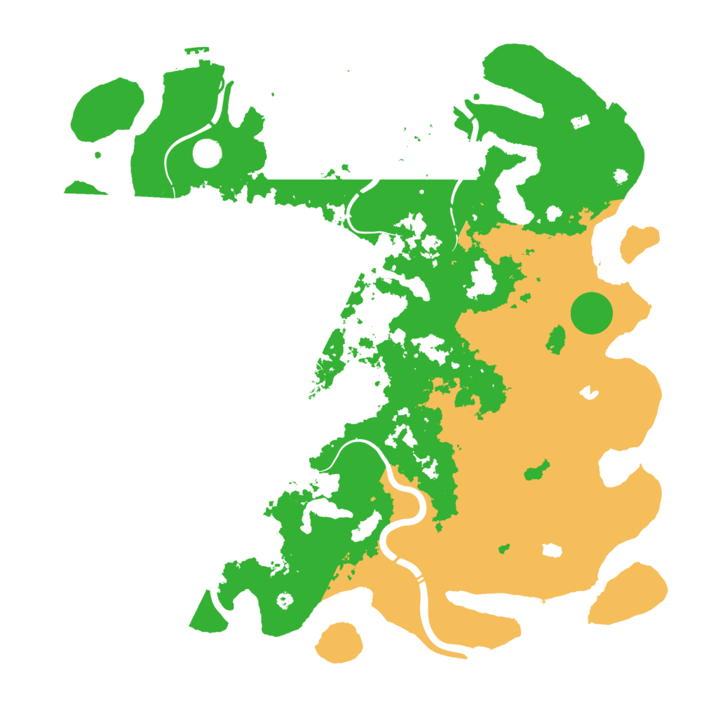 Biome Rust Map: Procedural Map, Size: 4500, Seed: 471619788