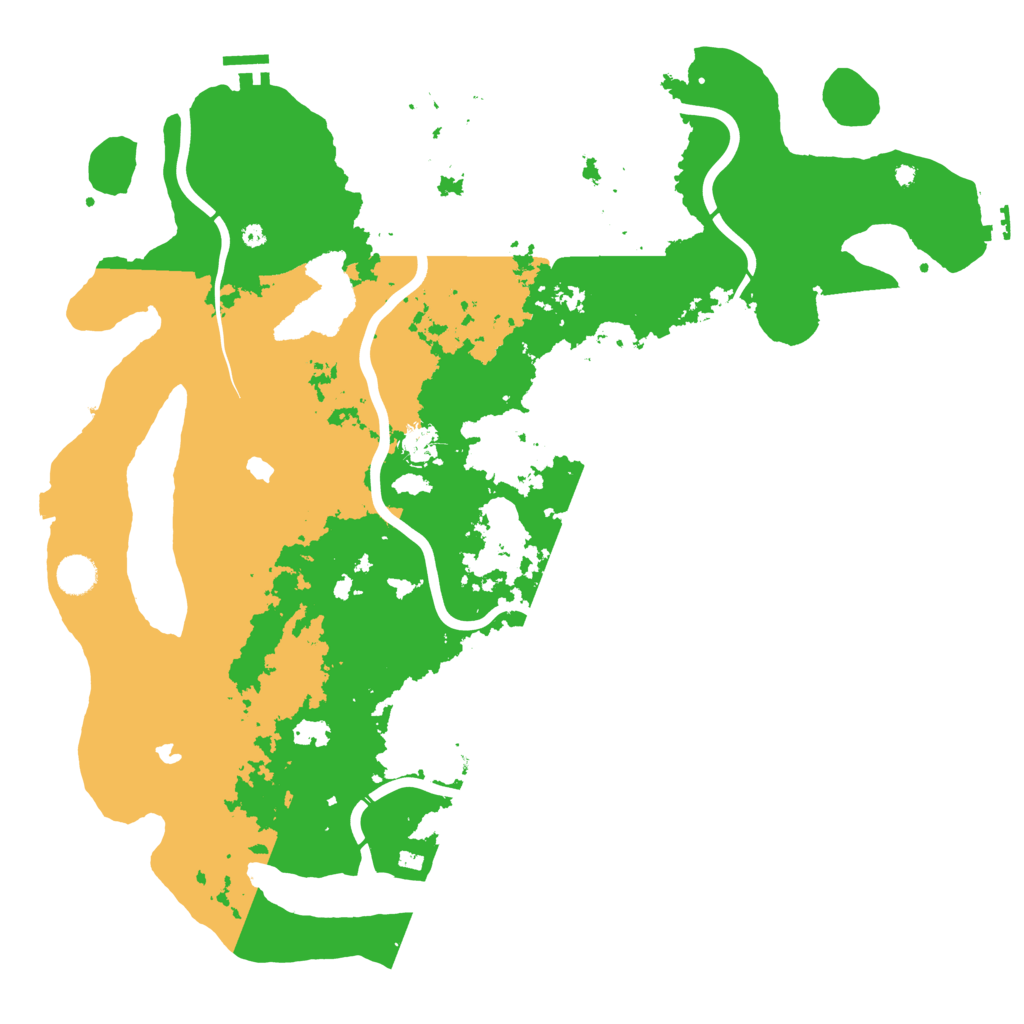 Biome Rust Map: Procedural Map, Size: 4500, Seed: 714213876