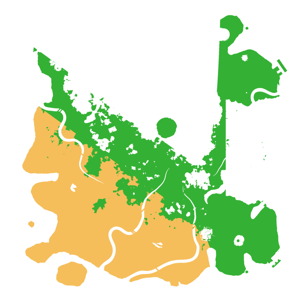 Biome Rust Map: Procedural Map, Size: 4250, Seed: 709734386