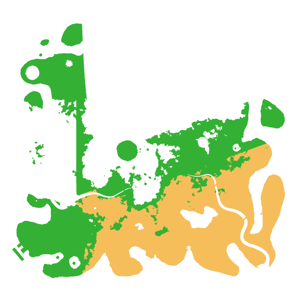 Biome Rust Map: Procedural Map, Size: 4000, Seed: 11011348