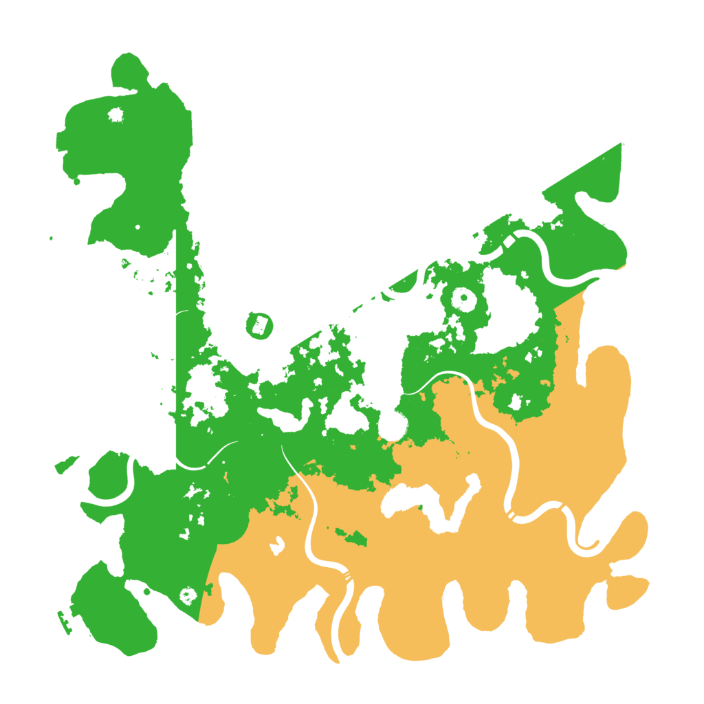Biome Rust Map: Procedural Map, Size: 4250, Seed: 968663126