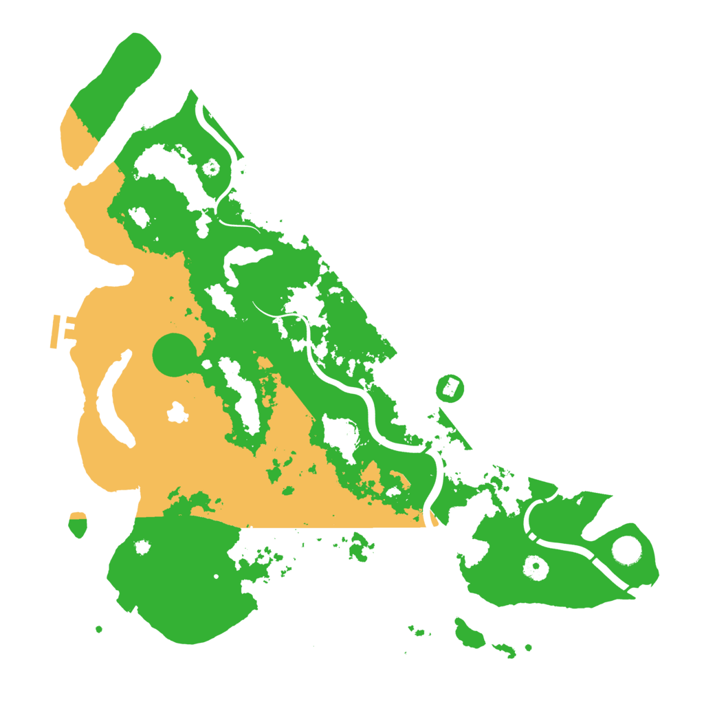 Biome Rust Map: Procedural Map, Size: 4250, Seed: 622753453