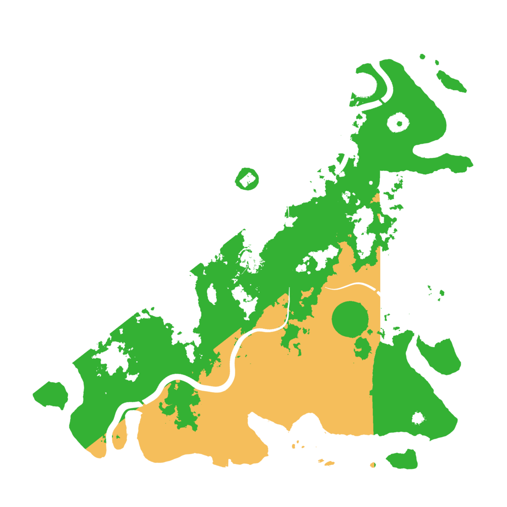 Biome Rust Map: Procedural Map, Size: 3750, Seed: 326567142