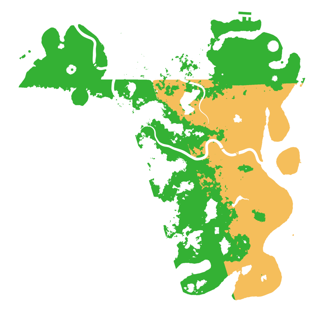 Biome Rust Map: Procedural Map, Size: 5000, Seed: 234239056