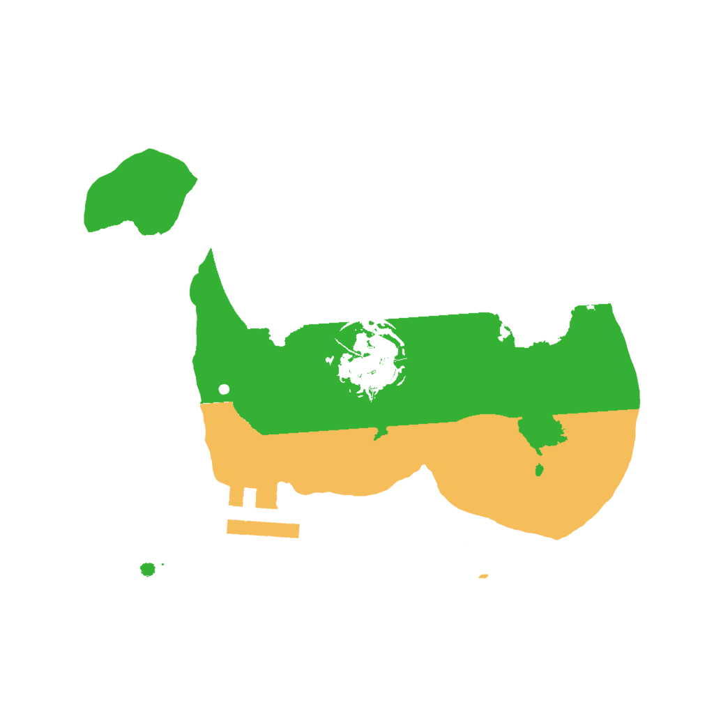 Biome Rust Map: Procedural Map, Size: 2000, Seed: 788890544