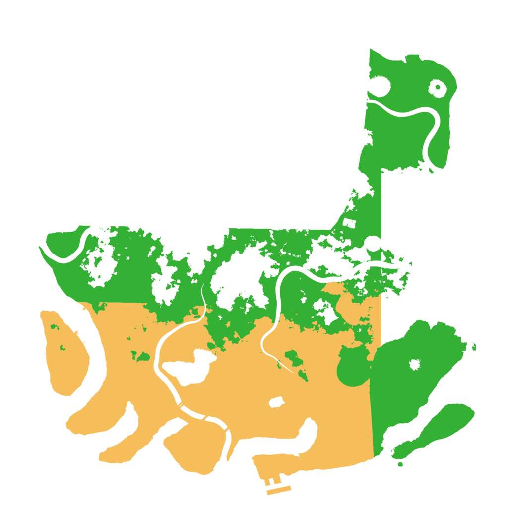 Biome Rust Map: Procedural Map, Size: 4250, Seed: 328970254