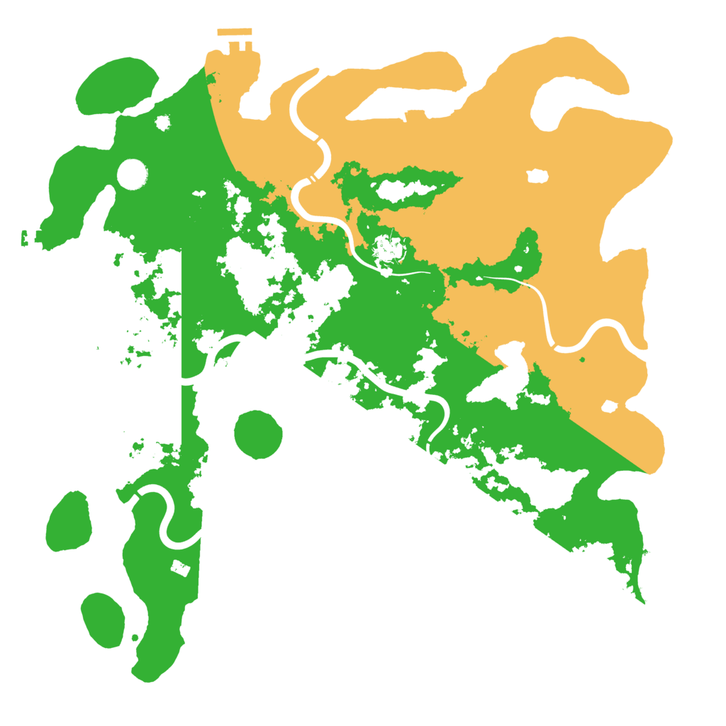 Biome Rust Map: Procedural Map, Size: 4250, Seed: 1040755307