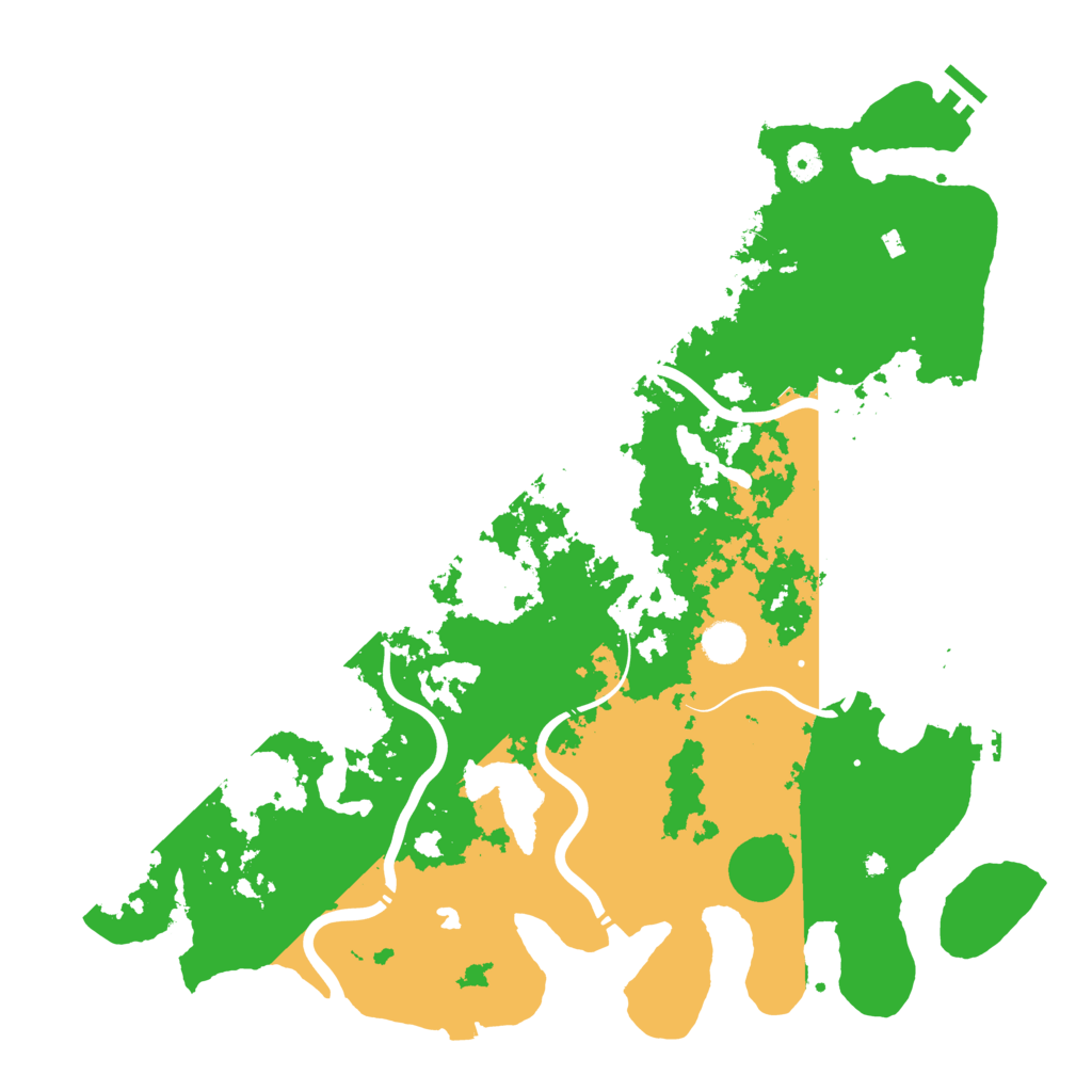 Biome Rust Map: Procedural Map, Size: 4500, Seed: 848679956