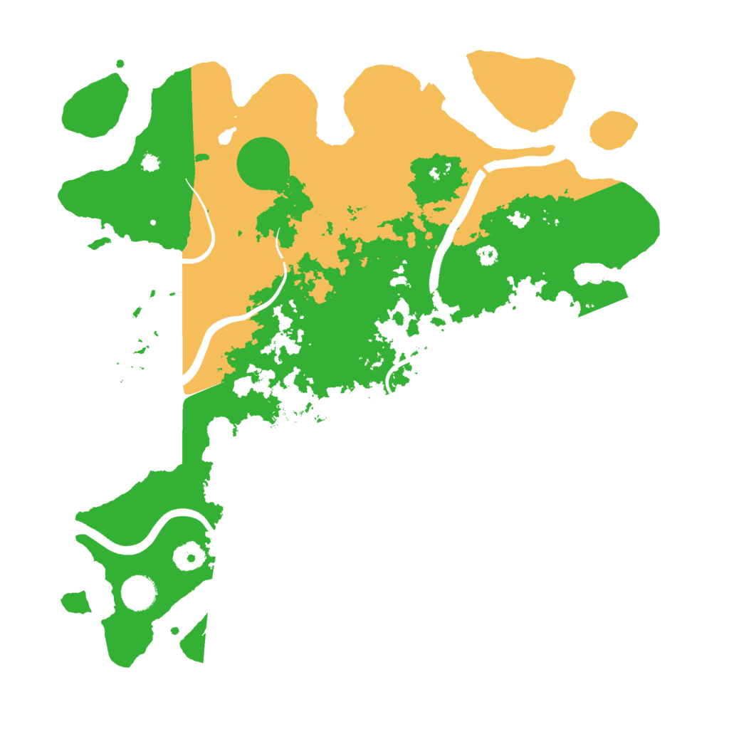 Biome Rust Map: Procedural Map, Size: 3650, Seed: 878940667