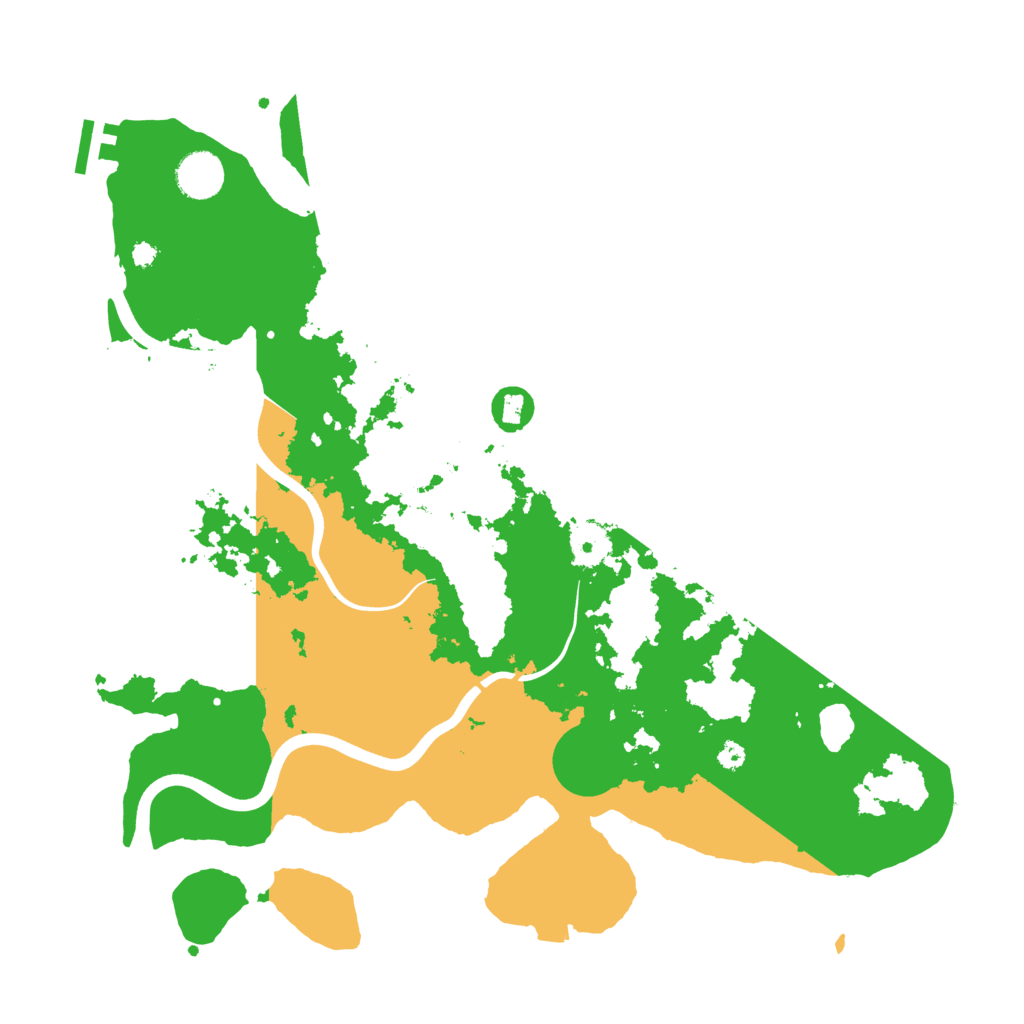 Biome Rust Map: Procedural Map, Size: 3800, Seed: 1622537641