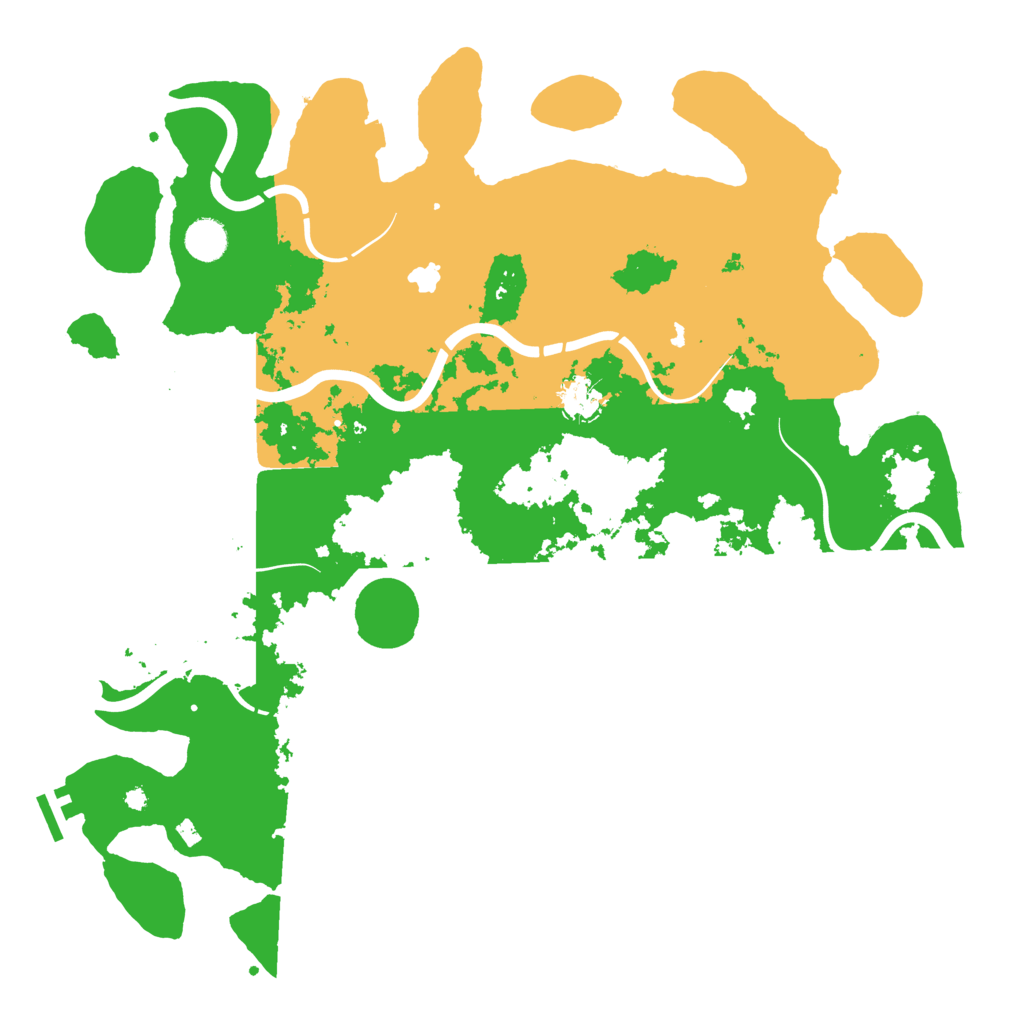 Biome Rust Map: Procedural Map, Size: 4250, Seed: 1706851802