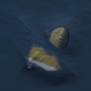 Thumbnail Rust Map: Procedural Map, Size: 1000, Seed: 10922922, 1 Monuments