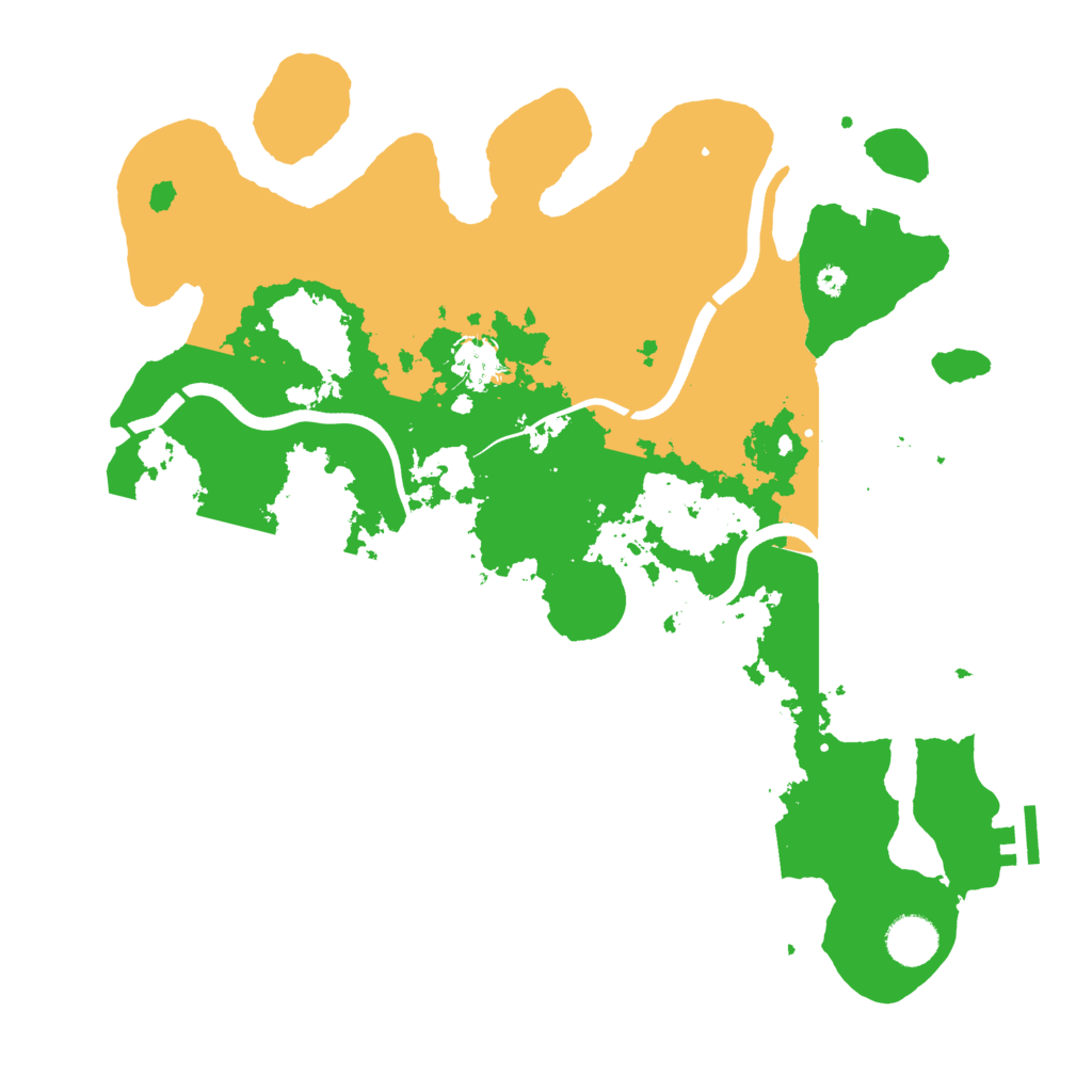 Biome Rust Map: Procedural Map, Size: 3750, Seed: 23381547