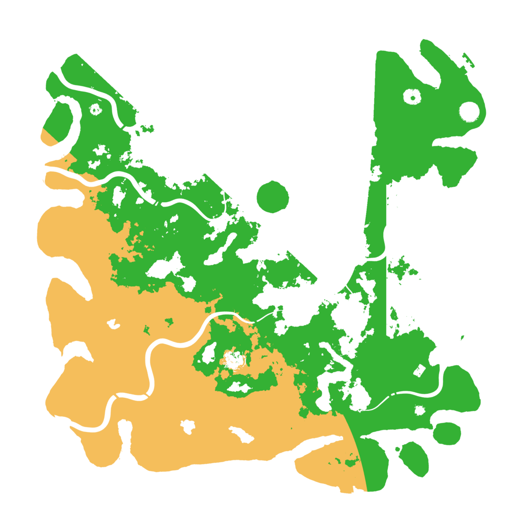 Biome Rust Map: Procedural Map, Size: 4500, Seed: 1030272116