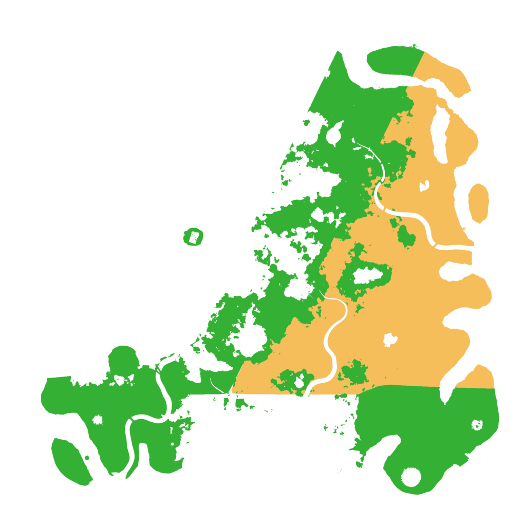 Biome Rust Map: Procedural Map, Size: 4800, Seed: 2710353