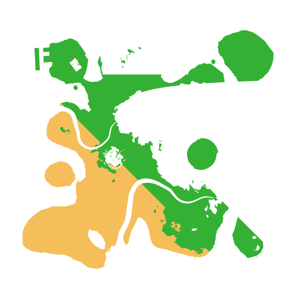 Biome Rust Map: Procedural Map, Size: 2700, Seed: 1979207993