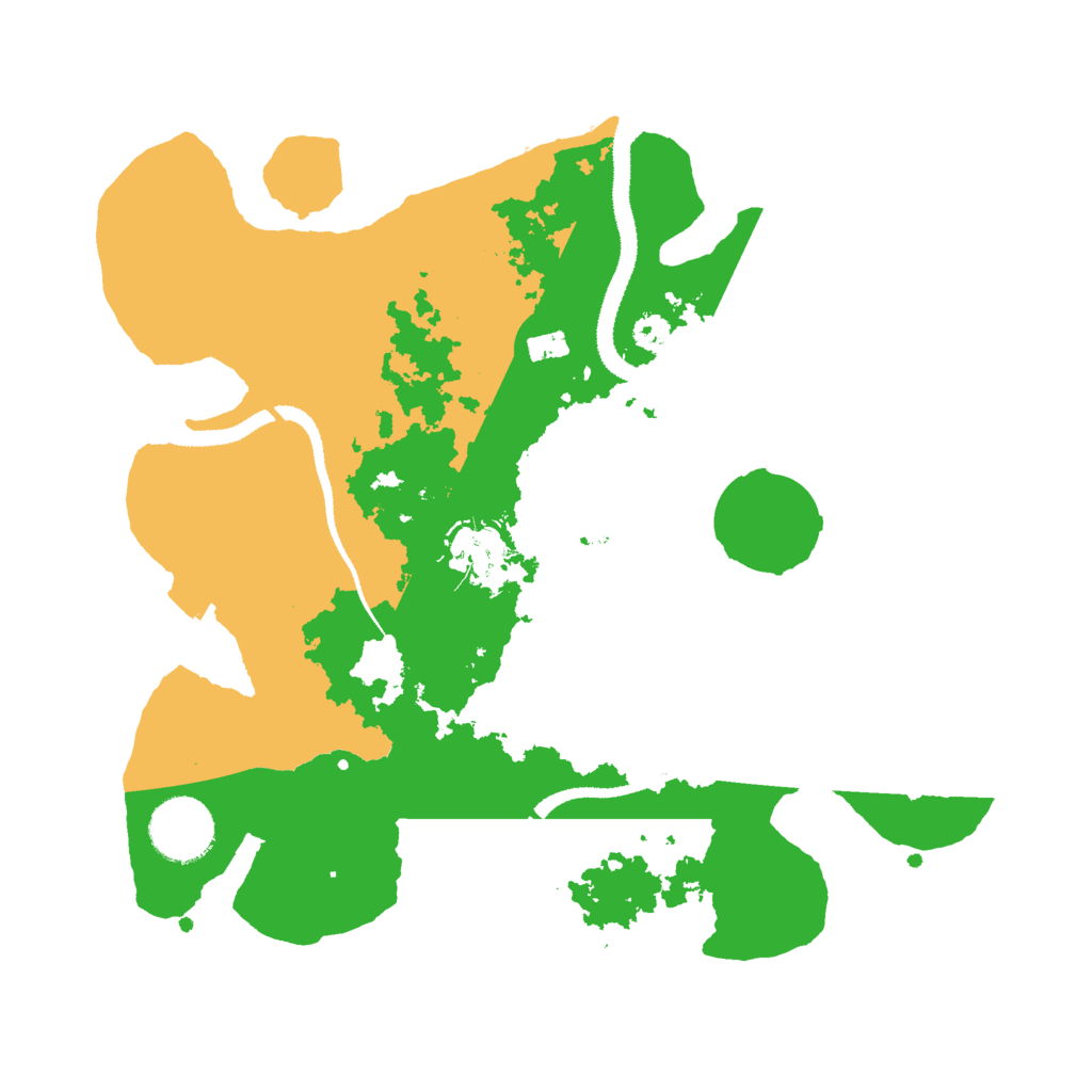 Biome Rust Map: Procedural Map, Size: 3000, Seed: 795200415