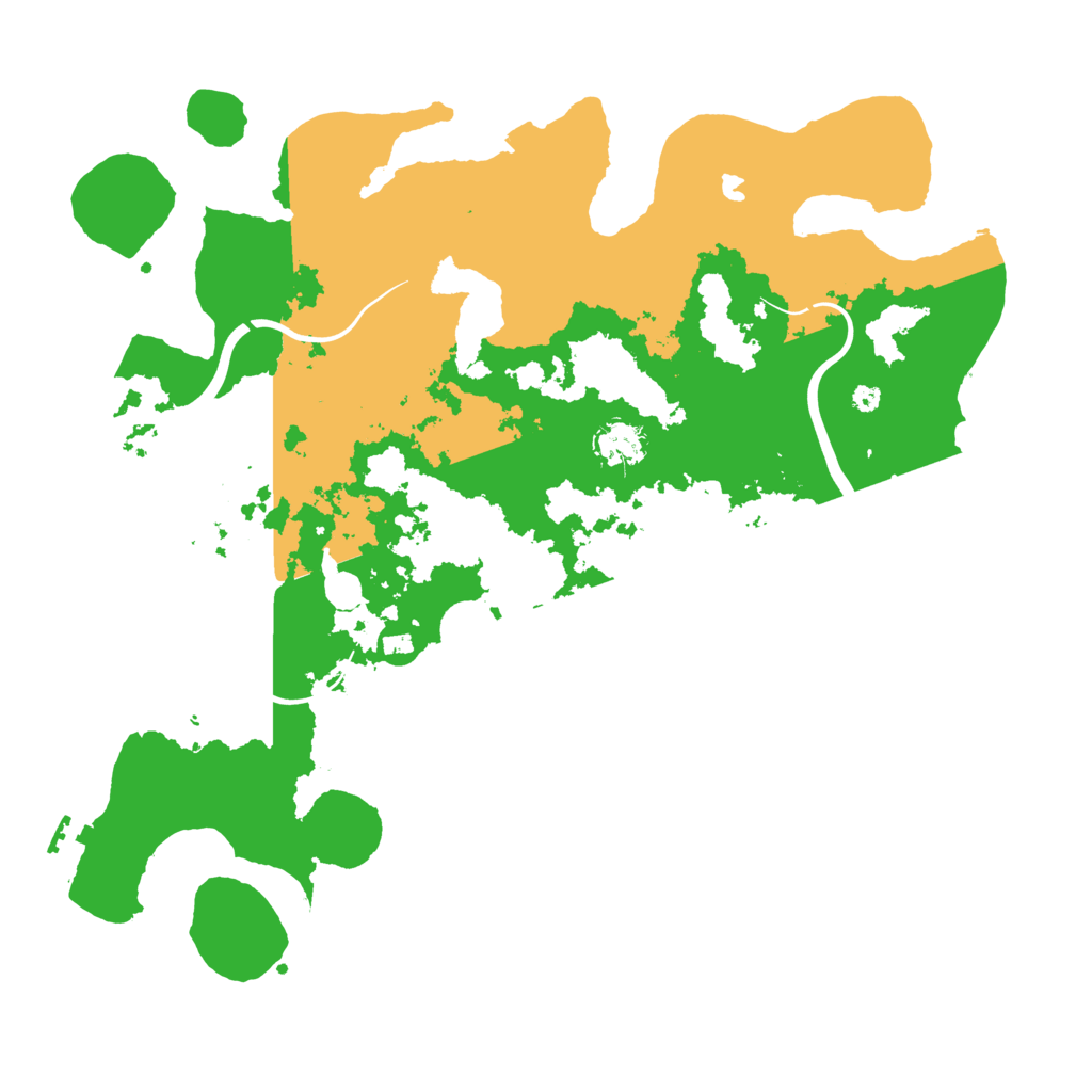Biome Rust Map: Procedural Map, Size: 4000, Seed: 651265