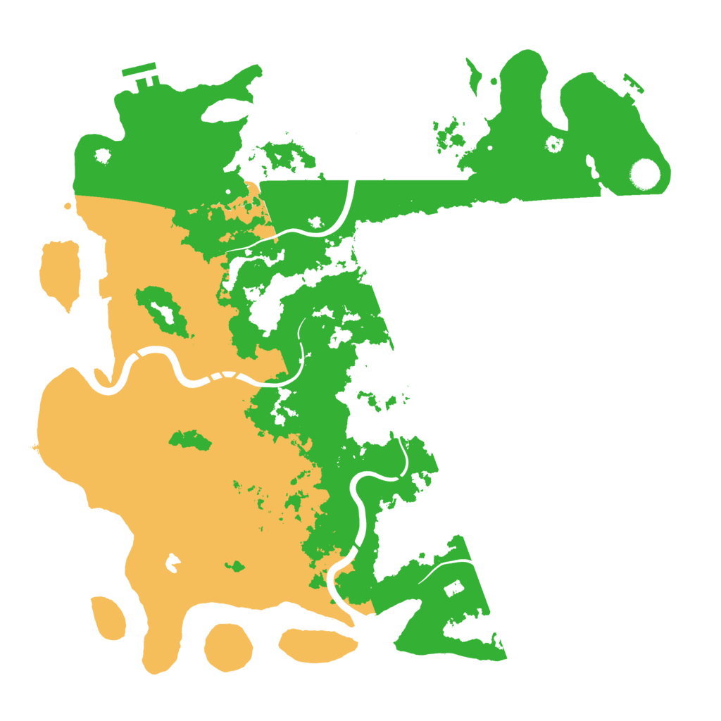 Biome Rust Map: Procedural Map, Size: 4250, Seed: 269406409