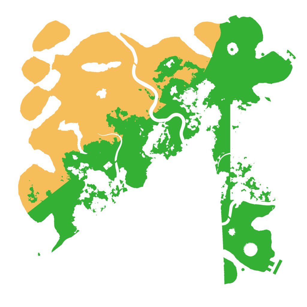 Biome Rust Map: Procedural Map, Size: 4000, Seed: 9675