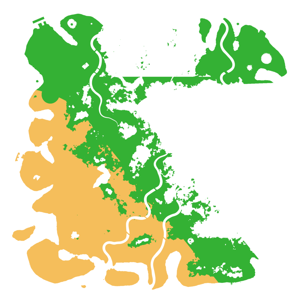 Biome Rust Map: Procedural Map, Size: 5101, Seed: 1337