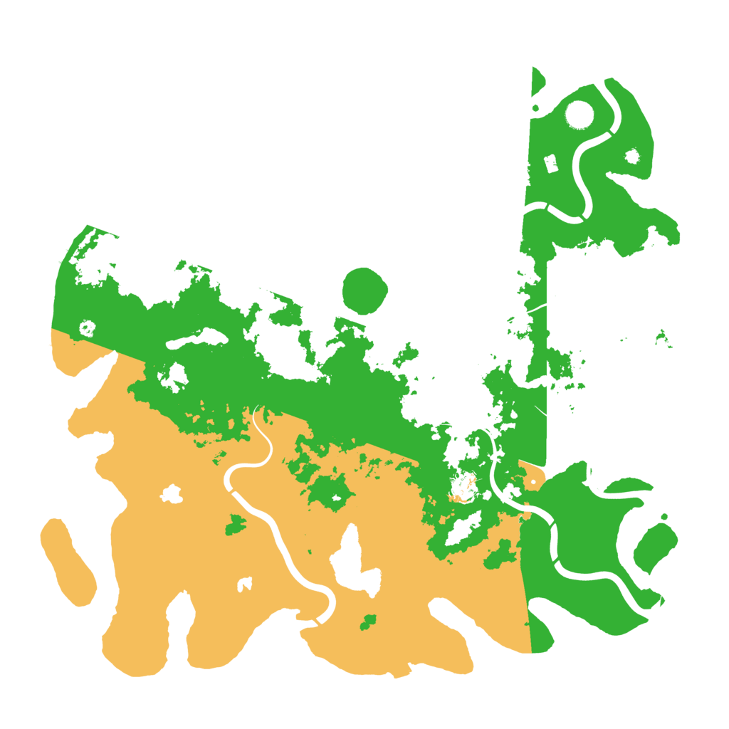 Biome Rust Map: Procedural Map, Size: 4500, Seed: 953135735