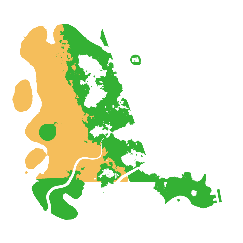 Biome Rust Map: Procedural Map, Size: 3750, Seed: 966761054