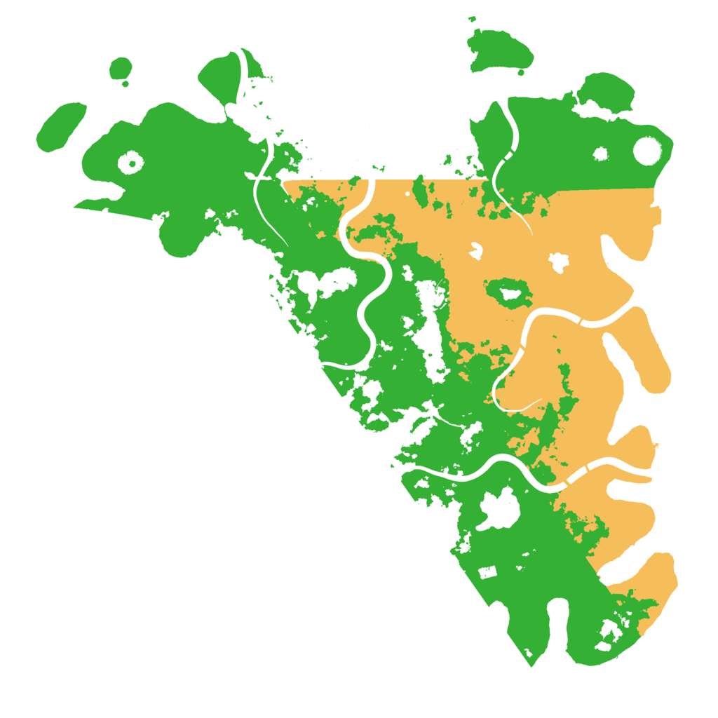 Biome Rust Map: Procedural Map, Size: 4500, Seed: 1682936581
