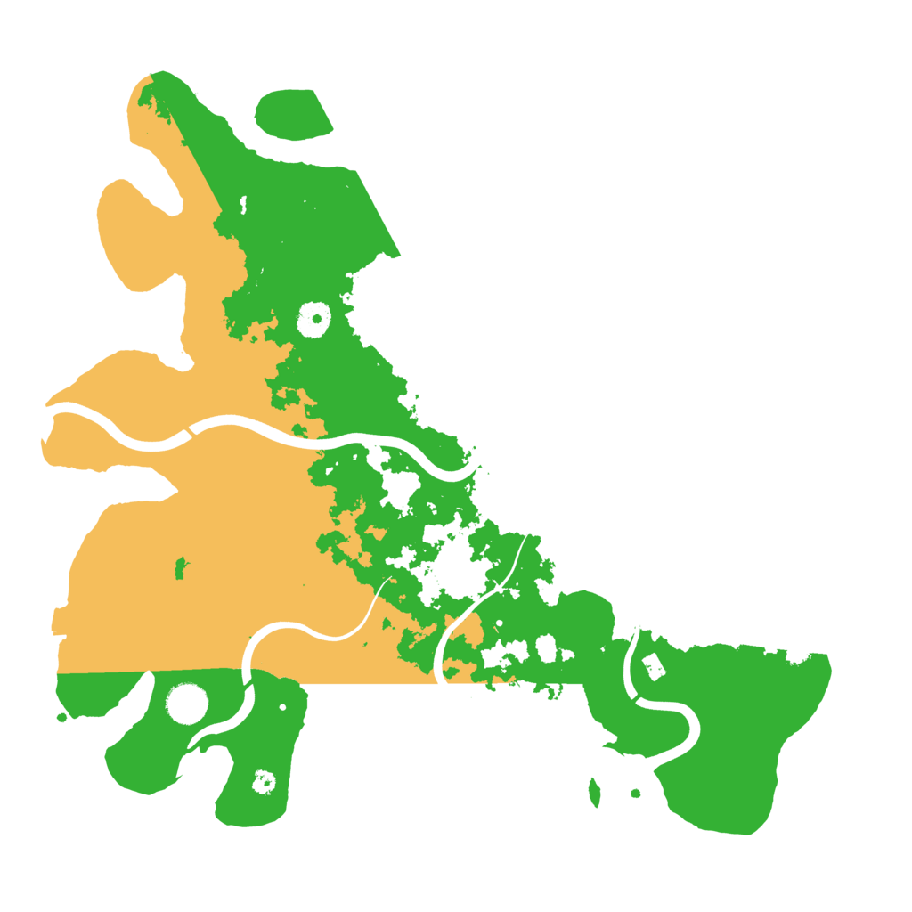 Biome Rust Map: Procedural Map, Size: 3900, Seed: 1446097873
