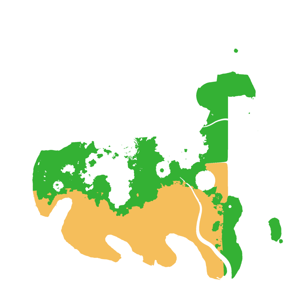 Biome Rust Map: Procedural Map, Size: 3000, Seed: 554134566