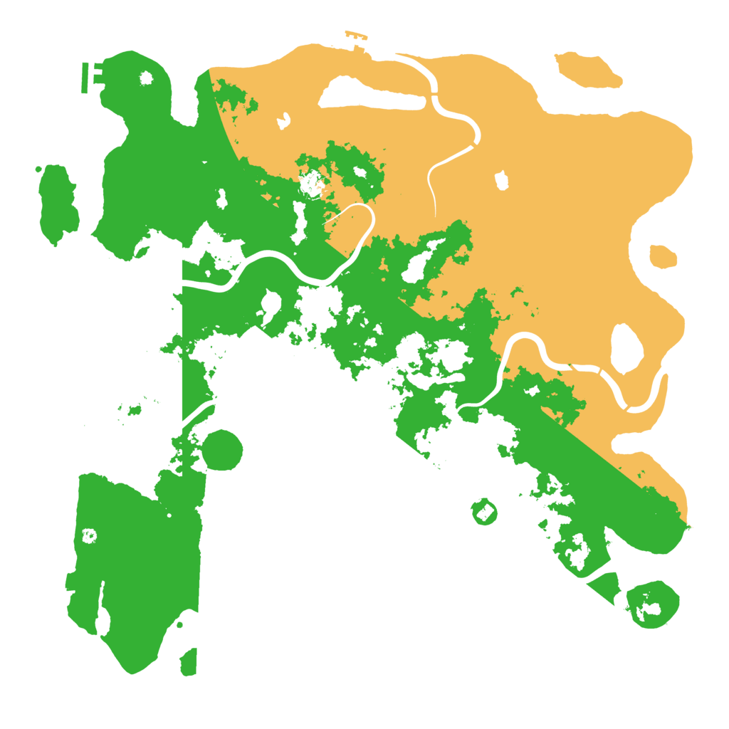 Biome Rust Map: Procedural Map, Size: 4800, Seed: 1594377665