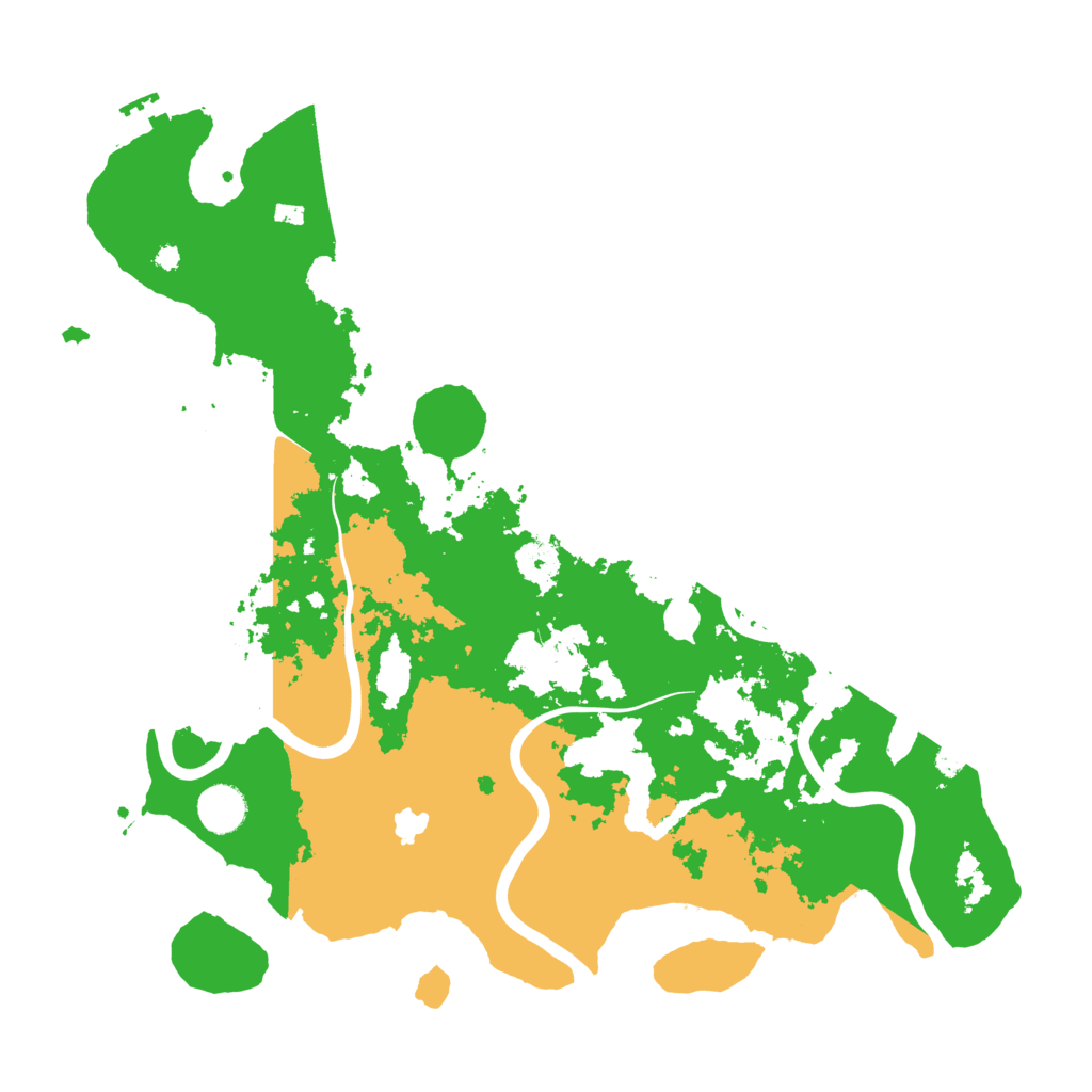 Biome Rust Map: Procedural Map, Size: 4000, Seed: 17713077
