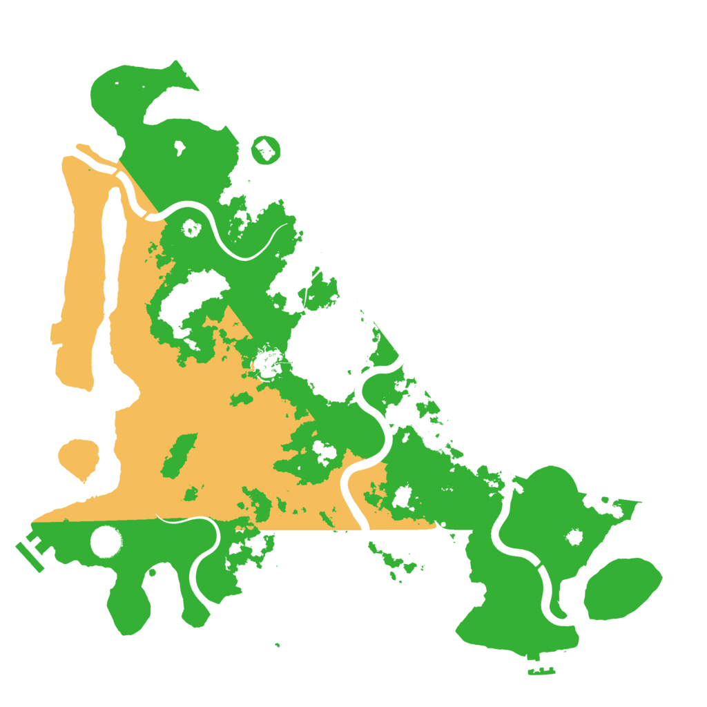 Biome Rust Map: Procedural Map, Size: 3950, Seed: 809739902