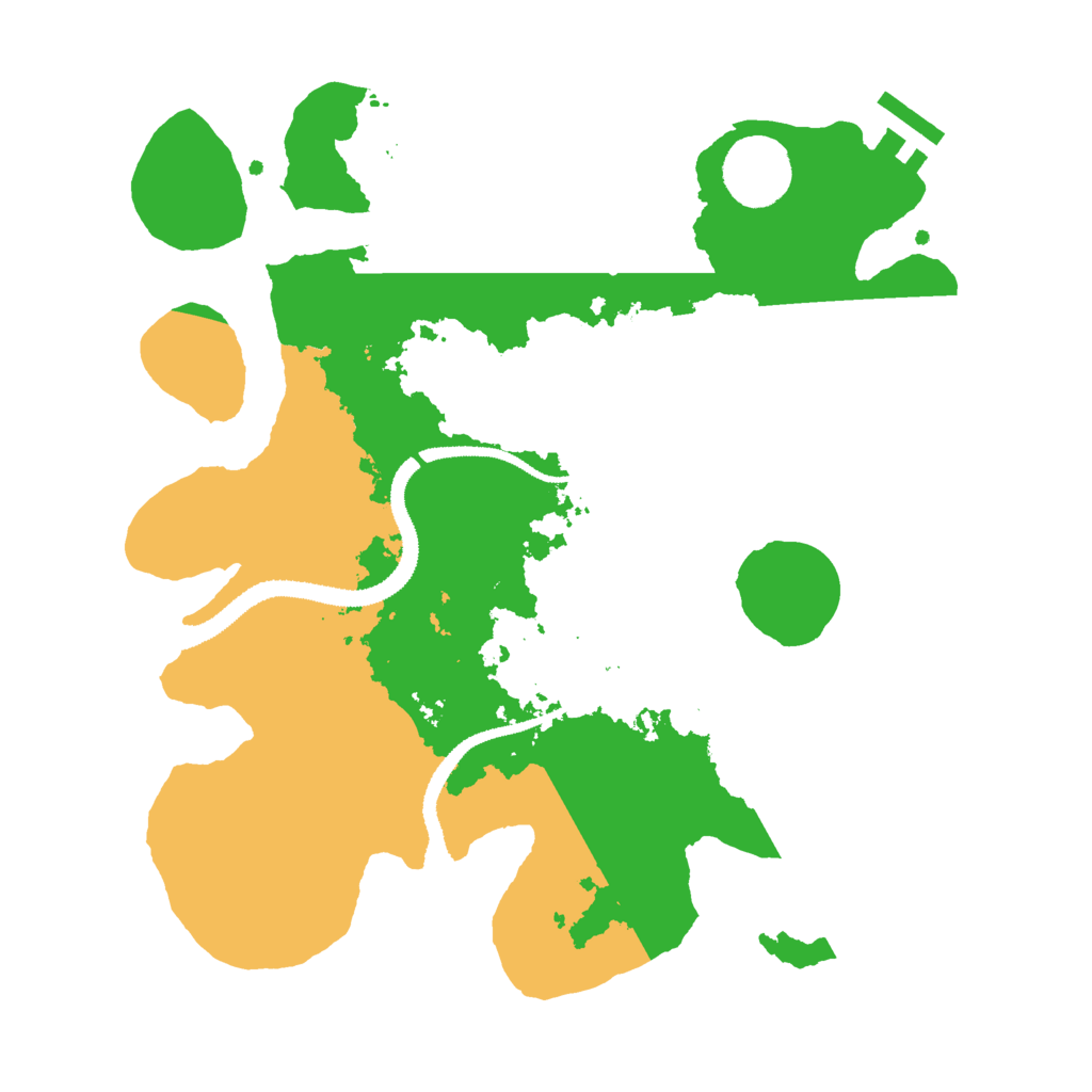 Biome Rust Map: Procedural Map, Size: 3000, Seed: 1788177984