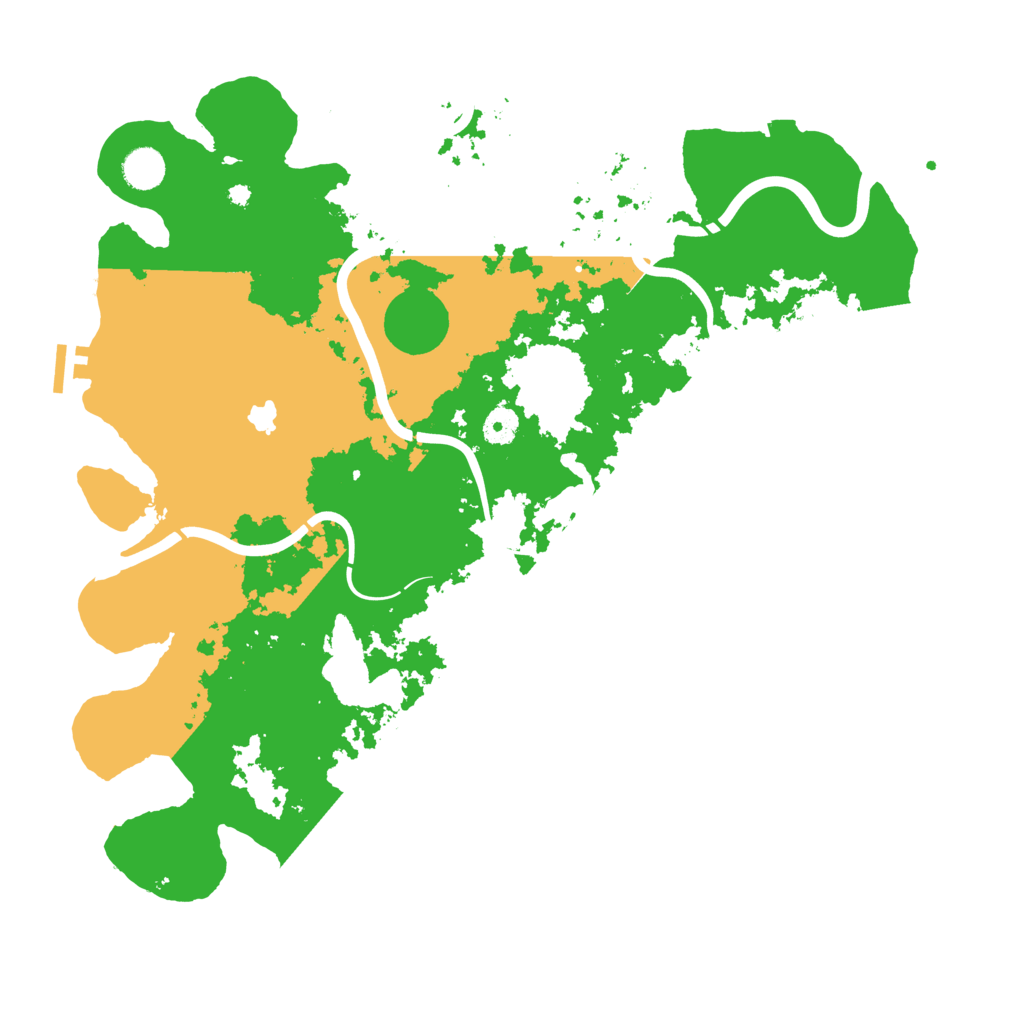 Biome Rust Map: Procedural Map, Size: 4250, Seed: 719466864