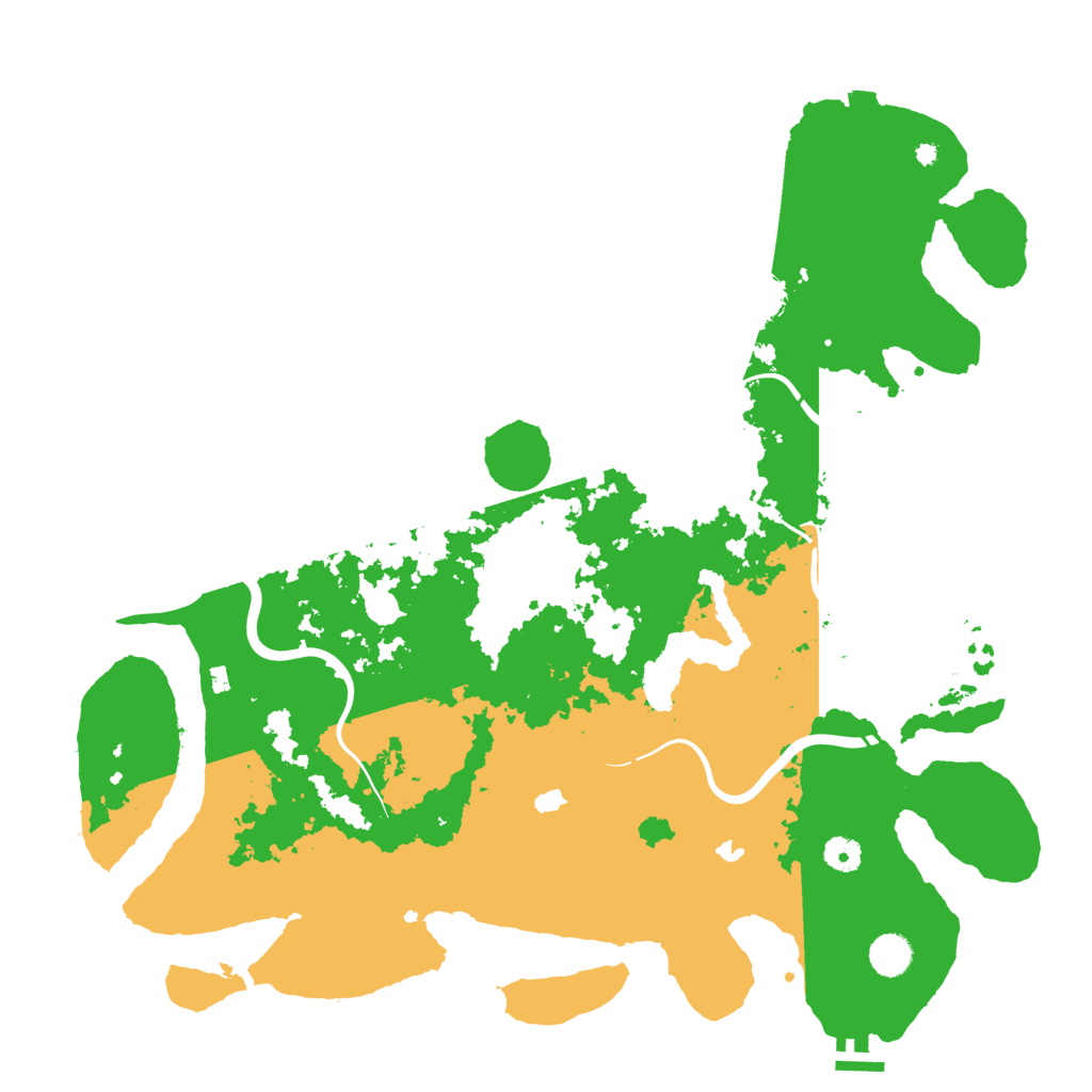Biome Rust Map: Procedural Map, Size: 4500, Seed: 796419090