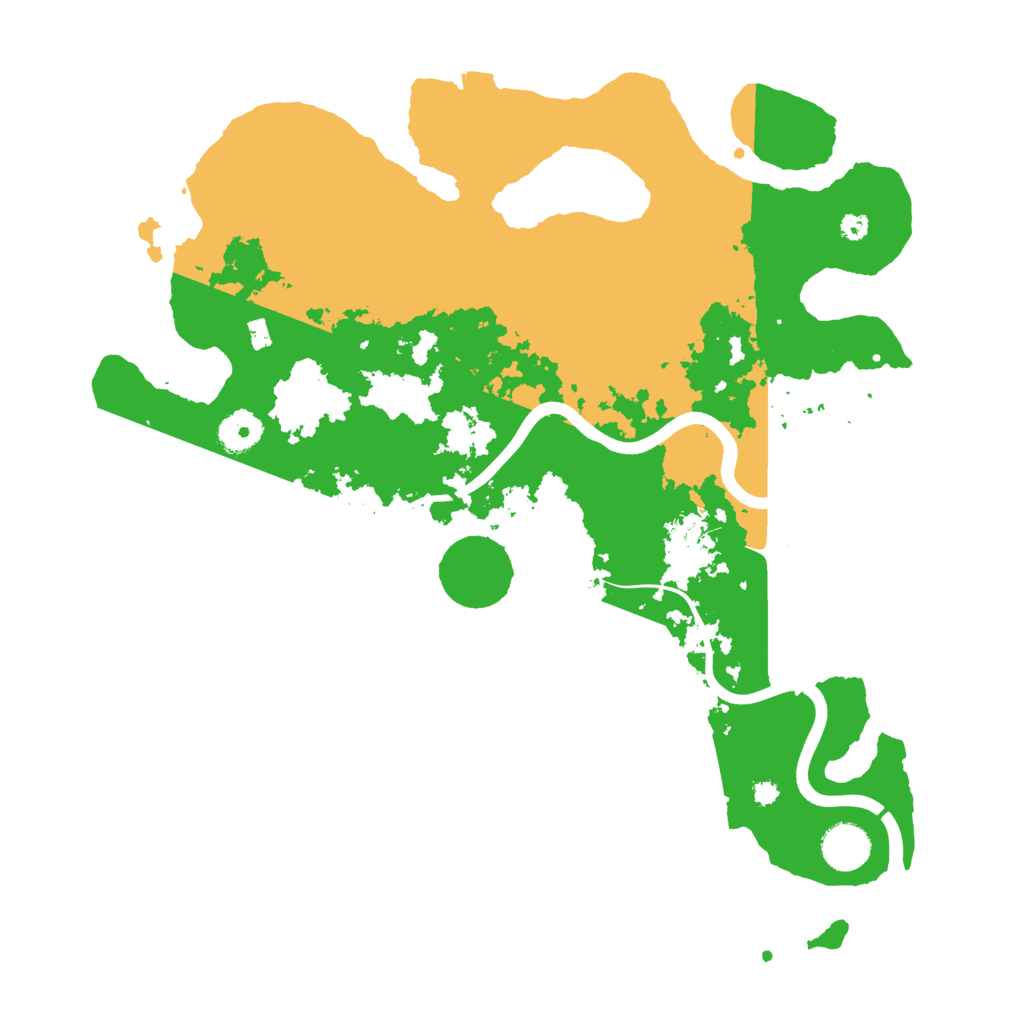 Biome Rust Map: Procedural Map, Size: 3750, Seed: 325855248