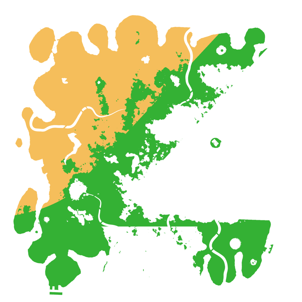 Biome Rust Map: Procedural Map, Size: 4800, Seed: 1683130964