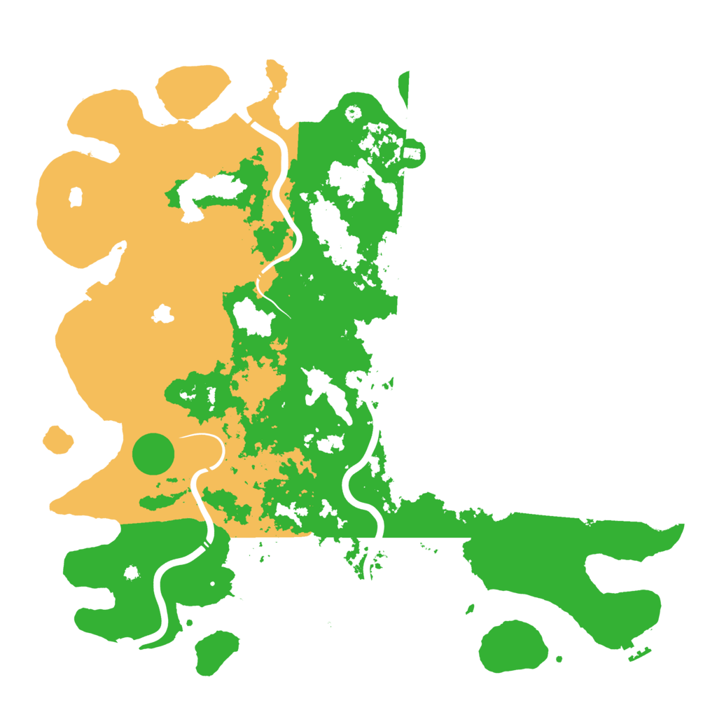 Biome Rust Map: Procedural Map, Size: 4500, Seed: 191919
