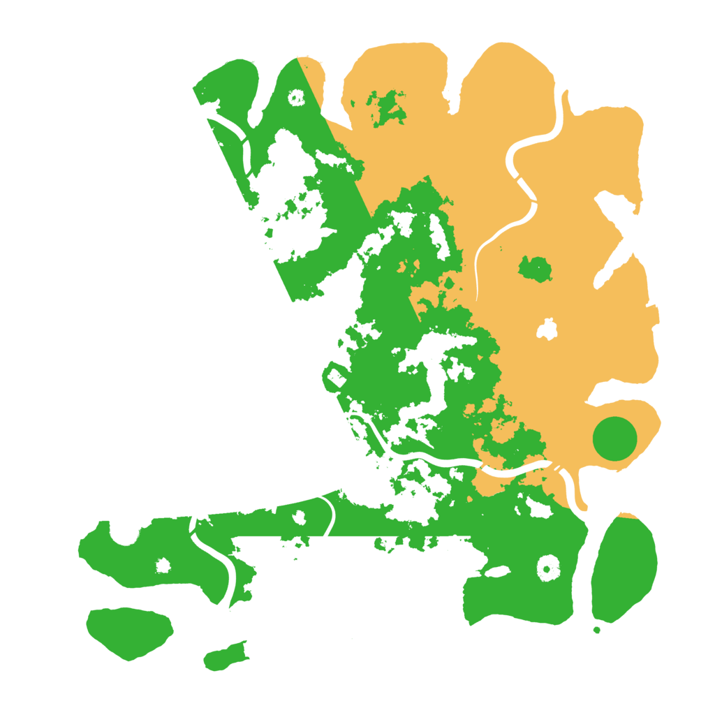 Biome Rust Map: Procedural Map, Size: 4250, Seed: 46831553