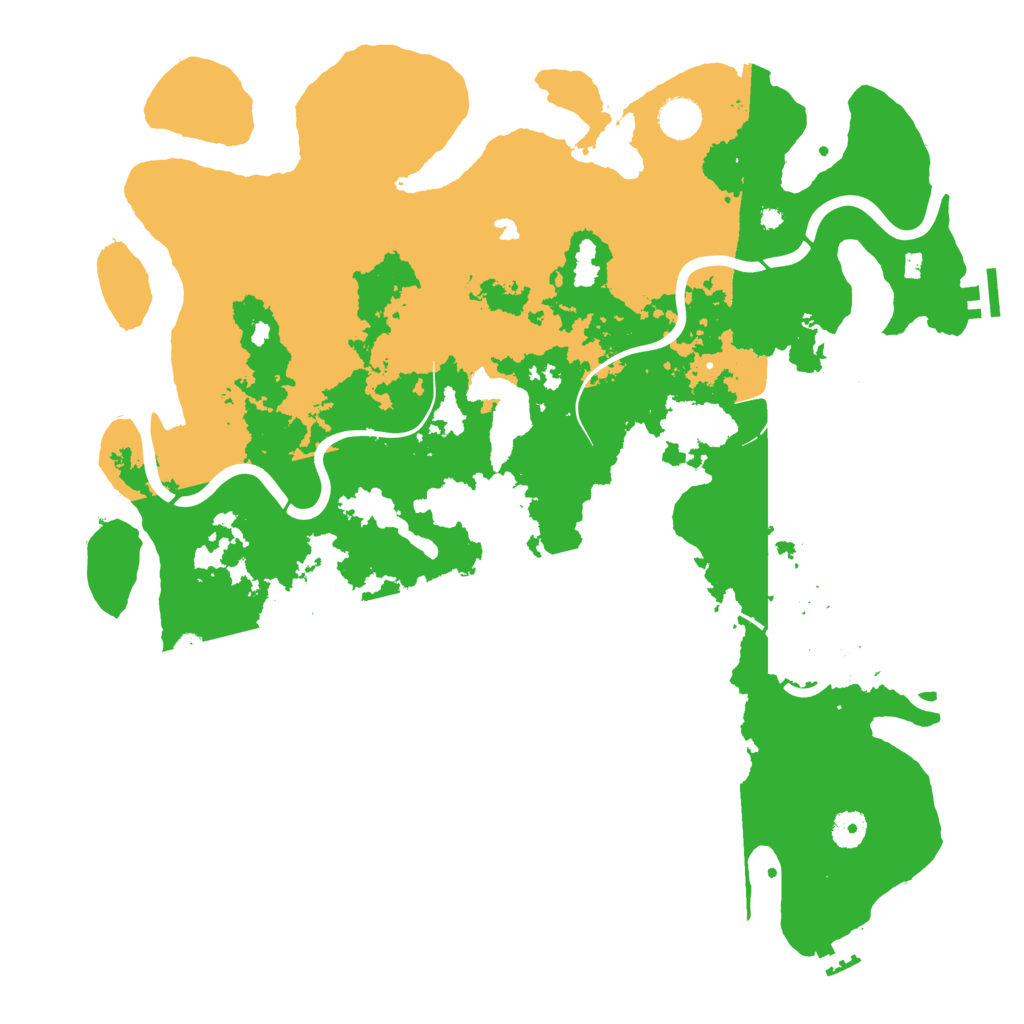 Biome Rust Map: Procedural Map, Size: 4250, Seed: 26558808