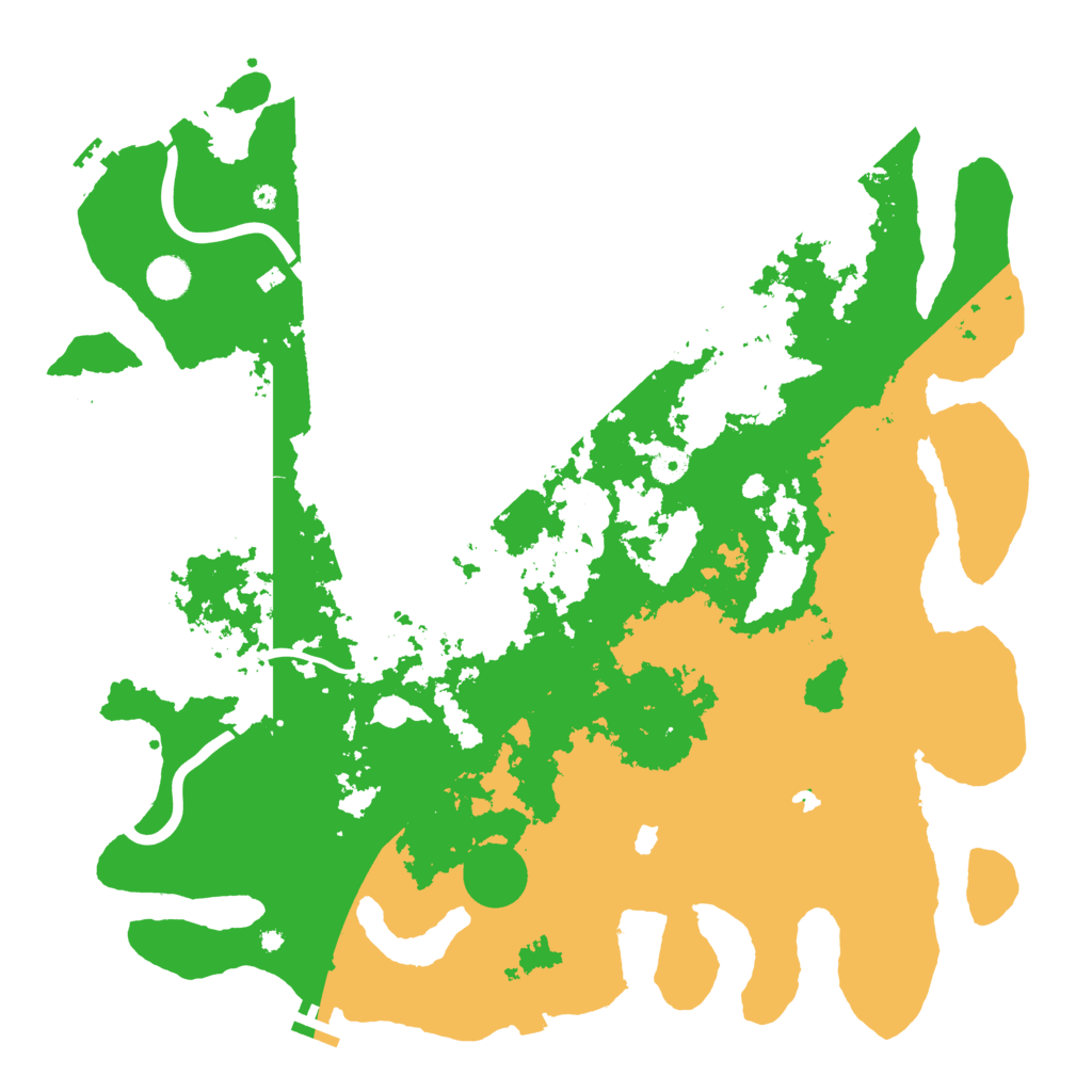 Biome Rust Map: Procedural Map, Size: 4500, Seed: 82002312