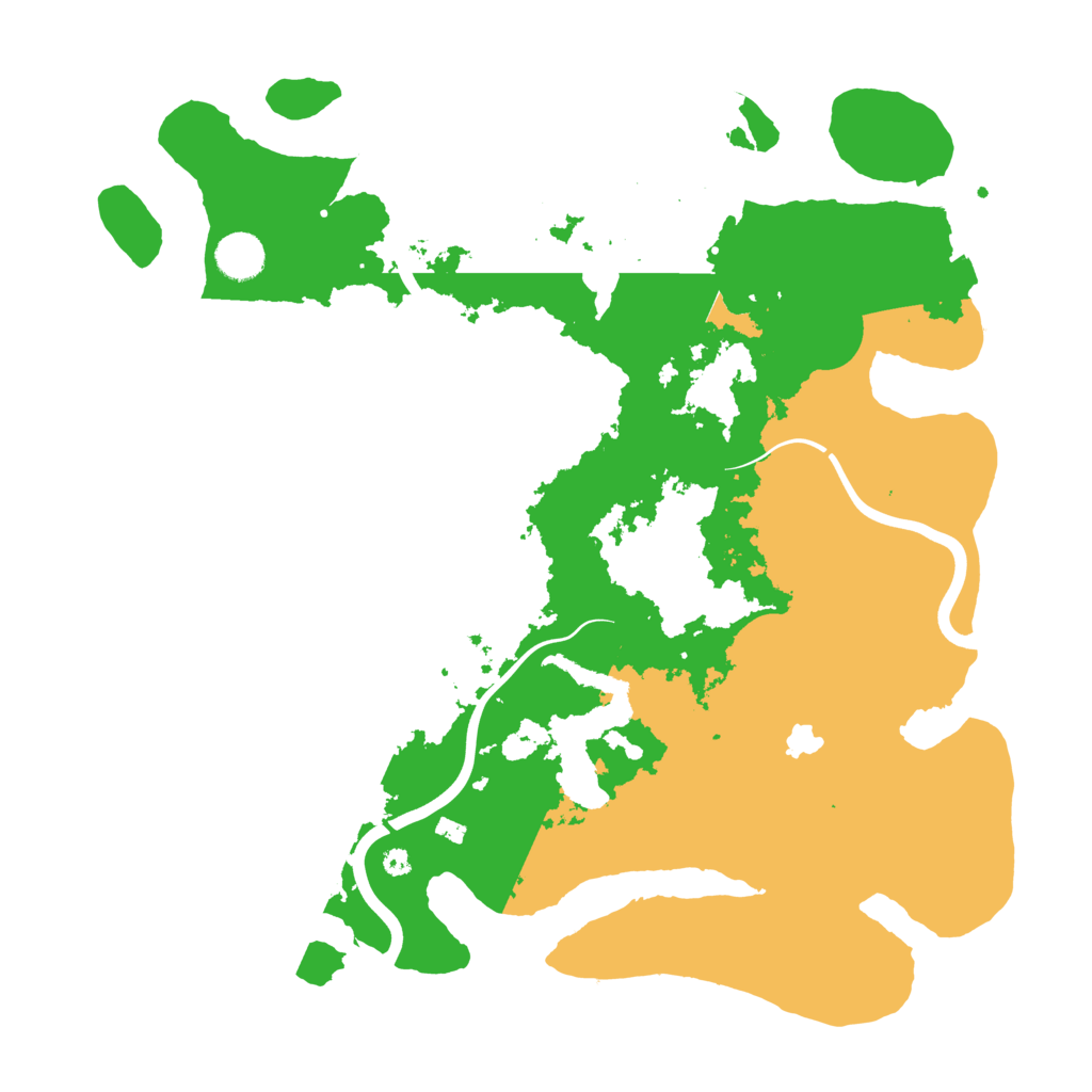 Biome Rust Map: Procedural Map, Size: 4000, Seed: 1930374458