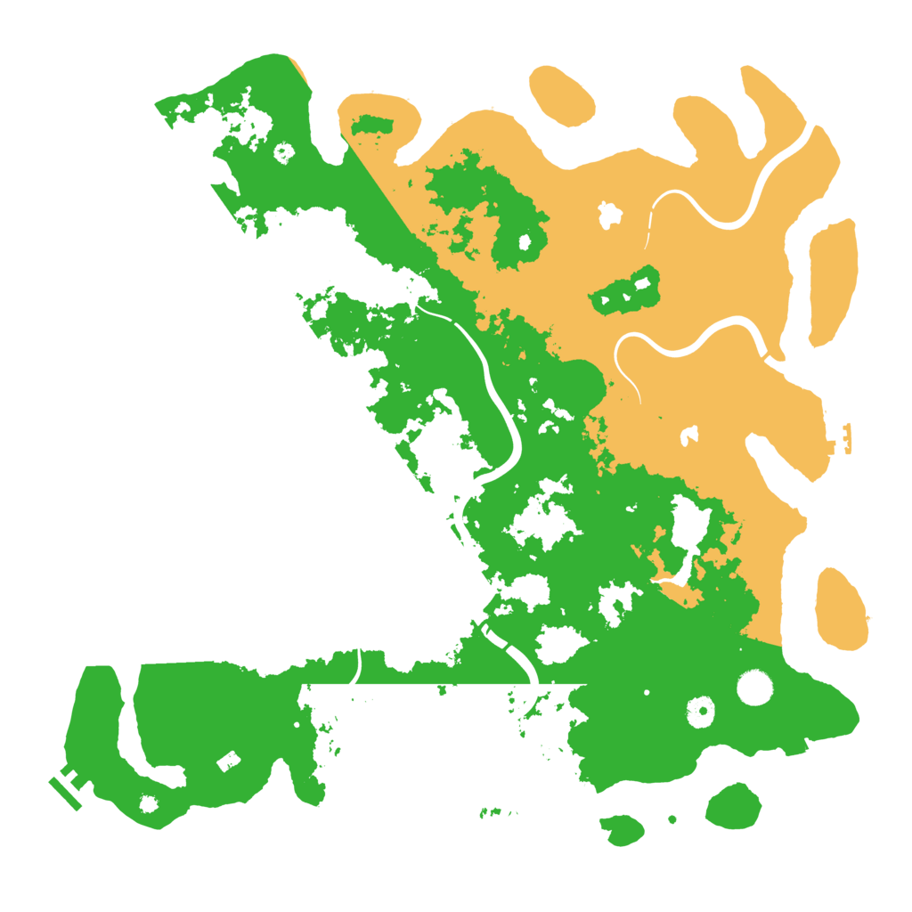 Biome Rust Map: Procedural Map, Size: 4500, Seed: 1469637597