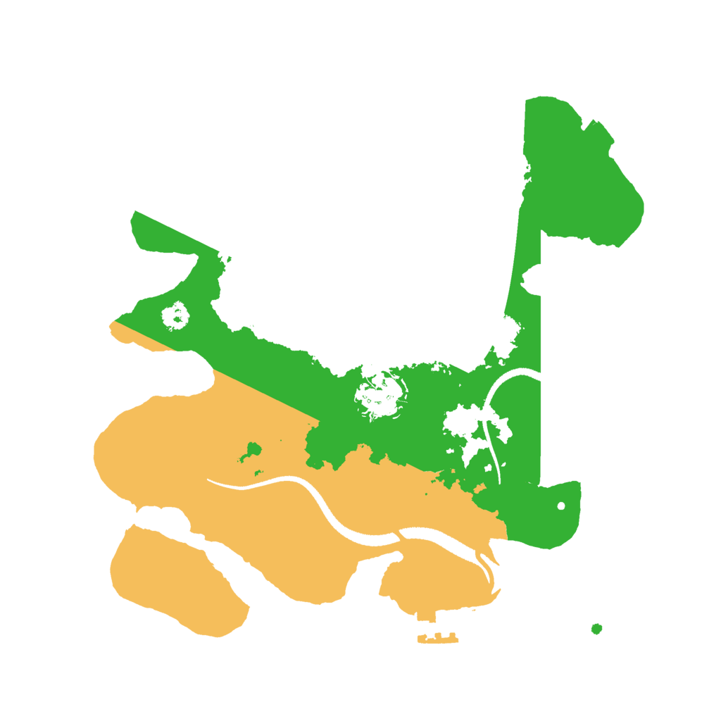 Biome Rust Map: Procedural Map, Size: 2700, Seed: 699650