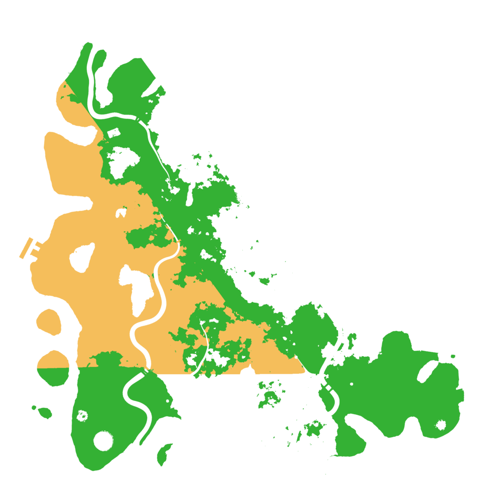 Biome Rust Map: Procedural Map, Size: 4500, Seed: 1907