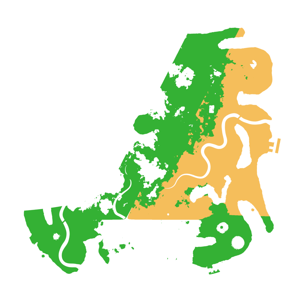 Biome Rust Map: Procedural Map, Size: 4000, Seed: 1510721481